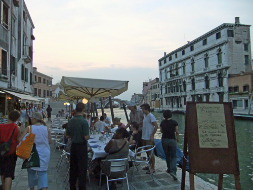 Restaurang i Venedig