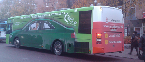 Hållbartresandebussen